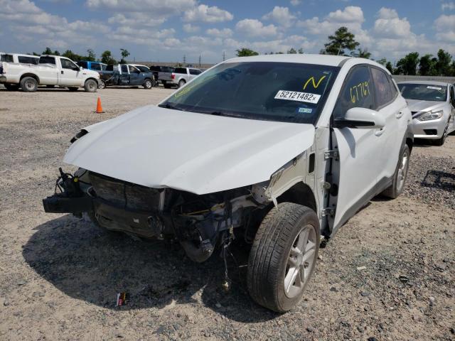 KM8K12AA1KU257295 - 2019 HYUNDAI KONA SE WHITE photo 2