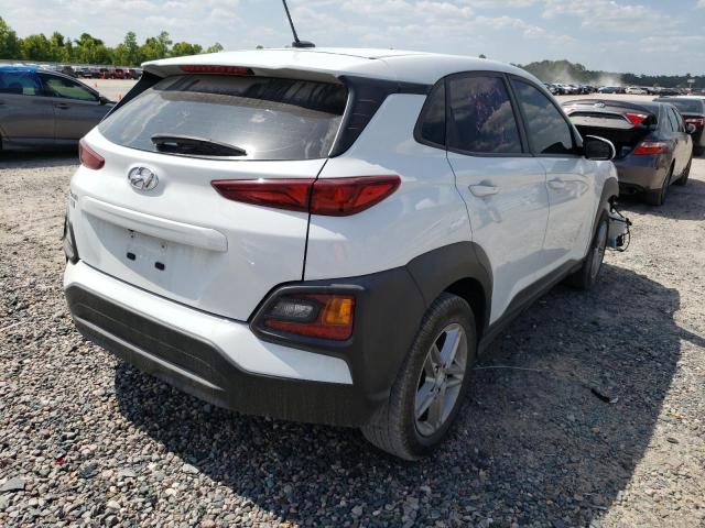 KM8K12AA1KU257295 - 2019 HYUNDAI KONA SE WHITE photo 4