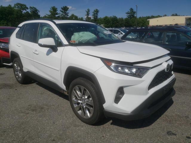 2T3A1RFV8KC021414 - 2019 TOYOTA RAV4 XLE P WHITE photo 1