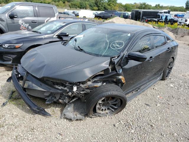 2HGFC2F86MH535699 - 2021 HONDA CIVIC SPOR BLACK photo 2