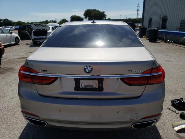 WBA7F2C51GG418078 - 2016 BMW 750 XI BEIGE photo 9