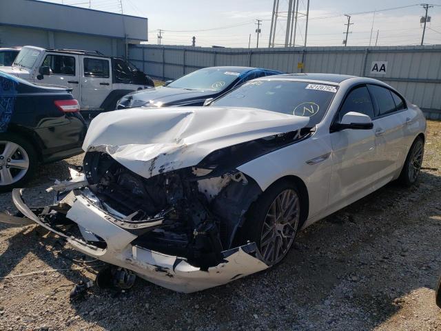 WBA6D4C58GD977447 - 2016 BMW 650 I GRAN WHITE photo 2