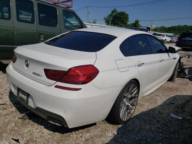 WBA6D4C58GD977447 - 2016 BMW 650 I GRAN Ақ фото 4