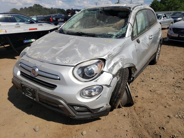 ZFBCFYCT4GP514969 - 2016 FIAT 500X TREKK SILVER photo 2