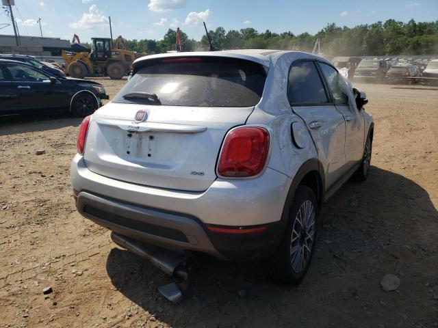 ZFBCFYCT4GP514969 - 2016 FIAT 500X TREKK SILVER photo 4