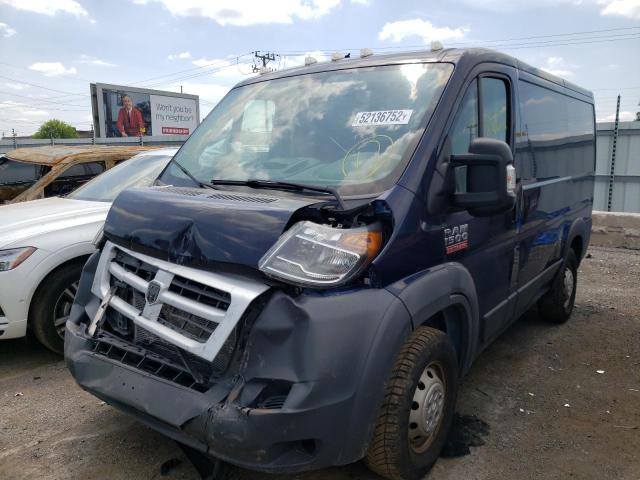 3C6TRVNG5HE512255 - 2017 RAM PROMASTER 蓝色 照片 2