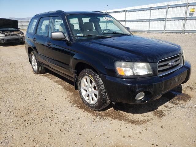 JF1SG65665H718767 - 2005 SUBARU FORESTER 2 Черный фото 1