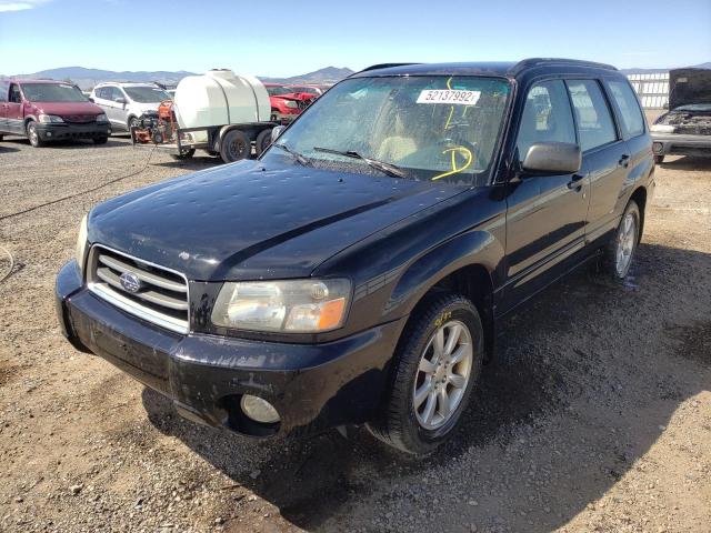 JF1SG65665H718767 - 2005 SUBARU FORESTER 2 Черный фото 2