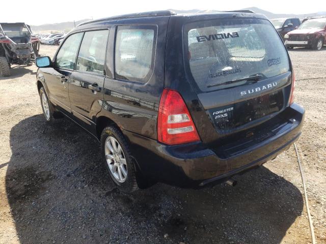 JF1SG65665H718767 - 2005 SUBARU FORESTER 2 Черный фото 3