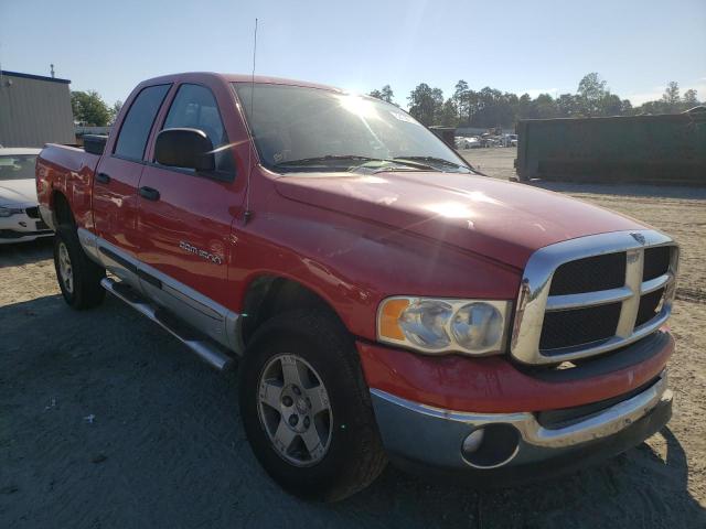 1D7HU18N75S124765 - 2005 DODGE RAM 1500 S RED photo 1