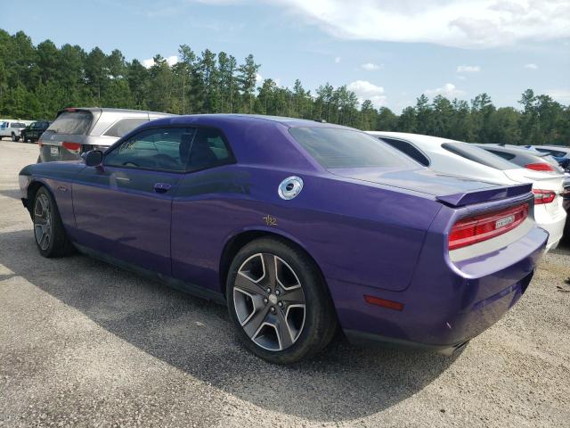 2C3CDYBT2EH185487 - 2014 DODGE CHALLENGER PURPLE photo 3