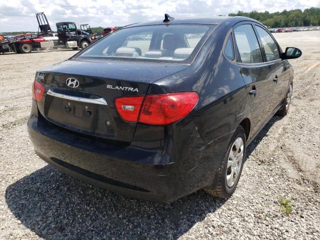 KMHDU4AD9AU086462 - 2010 HYUNDAI ELANTRA BL BLACK photo 4