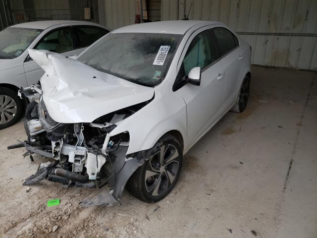 1G1JF5SB2J4133974 - 2018 CHEVROLET SONIC PREM SILVER photo 2