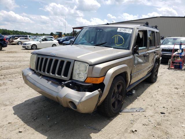 1J8HG48K26C104033 - 2006 JEEP COMMANDER 金色 照片 2