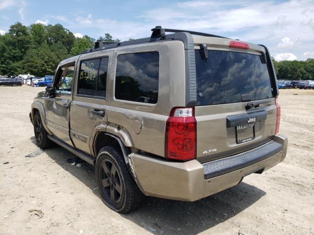1J8HG48K26C104033 - 2006 JEEP COMMANDER 金色 照片 3