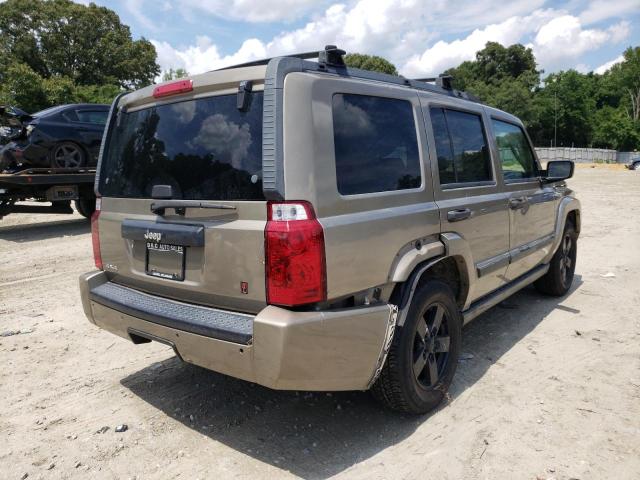 1J8HG48K26C104033 - 2006 JEEP COMMANDER 金色 照片 4
