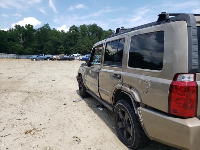 1J8HG48K26C104033 - 2006 JEEP COMMANDER 金色 照片 9