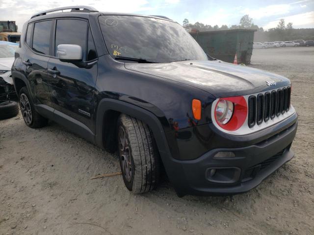 ZACCJADB3HPF84511 - 2017 JEEP RENEGADE L BLACK photo 1