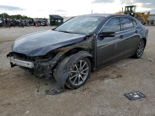 19UUB3F76GA000642 - 2016 ACURA TLX ADVANC GRAY photo 2