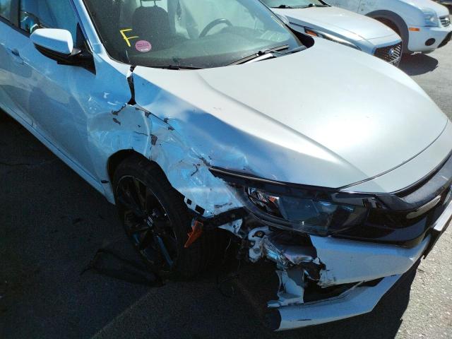 19XFC2F83LE204250 - 2020 HONDA CIVIC SPOR WHITE photo 9