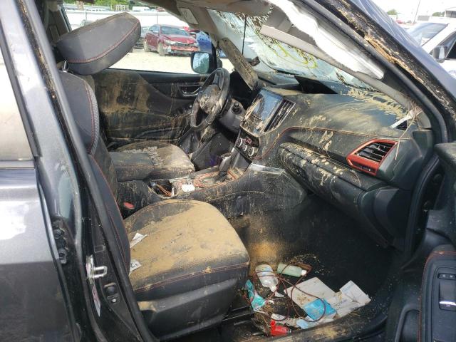 JF2SKAKC3KH528847 - 2019 SUBARU FORESTER S BLACK photo 5