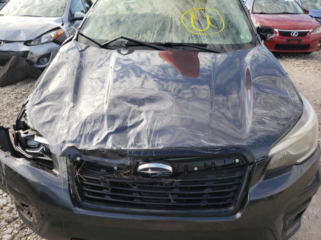 JF2SKAKC3KH528847 - 2019 SUBARU FORESTER S BLACK photo 7