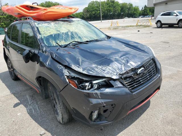 JF2SKAKC3KH528847 - 2019 SUBARU FORESTER S BLACK photo 9