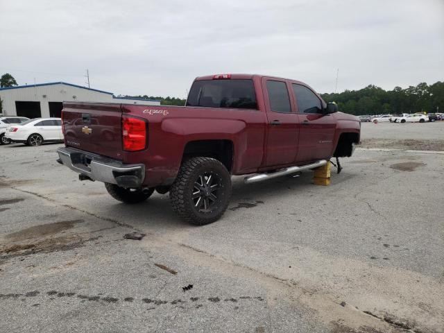 1GCVKRECXEZ301451 - 2014 CHEVROLET SILVERADO BURGUNDY photo 4