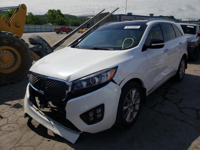 5XYPK4A51GG163884 - 2016 KIA SORENTO SX WHITE photo 2