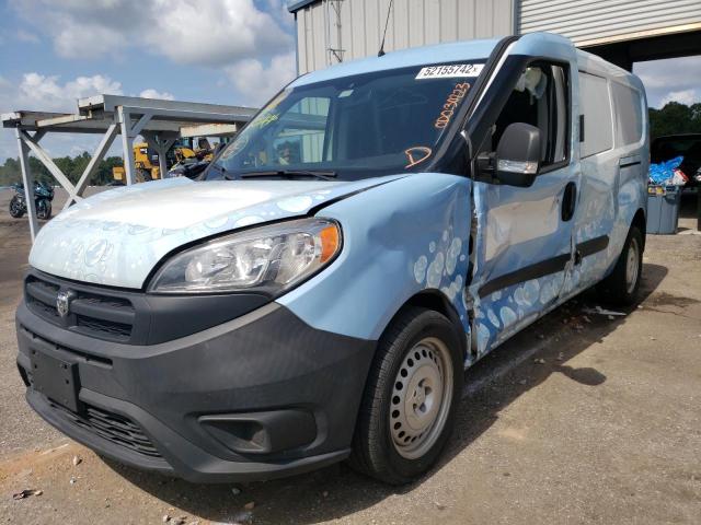 ZFBERFAB4J6J72807 - 2018 RAM PROMASTER BLUE photo 2