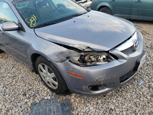 1YVHP80C865M00806 - 2006 MAZDA 6 I SILVER photo 9