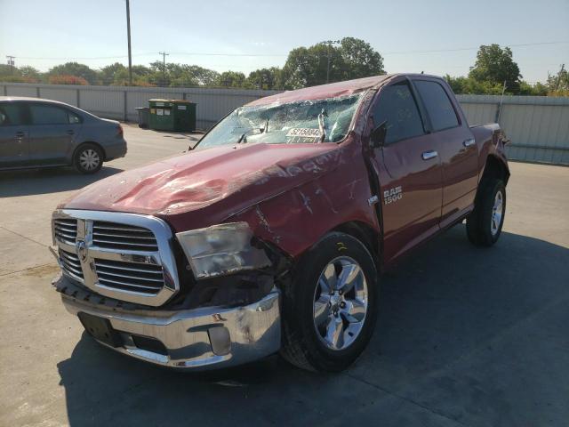 1C6RR6LT9ES121781 - 2014 RAM 1500 SLT RED photo 2