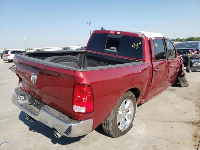 1C6RR6LT9ES121781 - 2014 RAM 1500 SLT RED photo 4