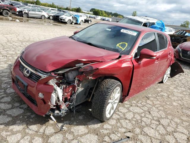 JTHKD5BH0C2057755 - 2012 LEXUS CT 200  photo 2