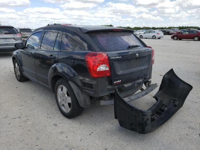 1B3HB28B18D732982 - 2008 DODGE CALIBER BLACK photo 3