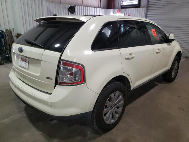 2FMDK39C57BA62220 - 2007 FORD EDGE SEL P WHITE photo 4