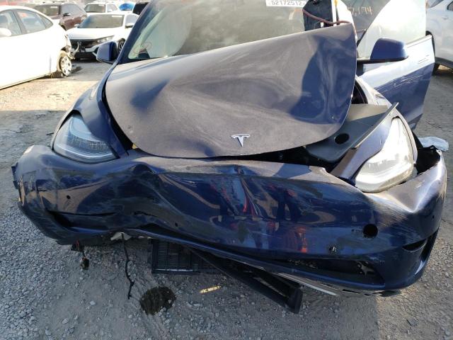 5YJYGDEF2LF000185 - 2020 TESLA MODEL Y أزرق صورة 7