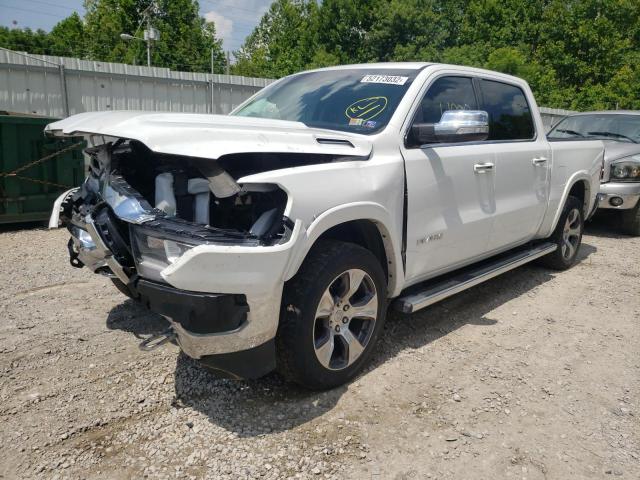 1C6SRFJT1LN110807 - 2020 RAM 1500 LARAM WHITE photo 2