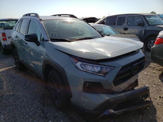 2T3J1RFV5LC070622 - 2020 TOYOTA RAV4 ADVEN GRAY photo 1