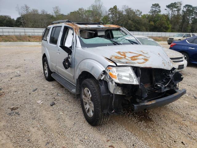 5N1AR18U18C608798 - 2008 NISSAN PATHFINDER SILVER photo 1