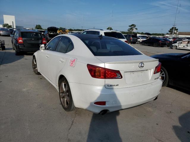 JTHBK262X95087119 - 2009 LEXUS IS 250 WHITE photo 3