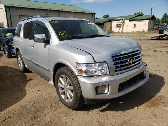 5N3ZA0NE1AN900132 - 2010 INFINITI QX56 SILVER photo 1