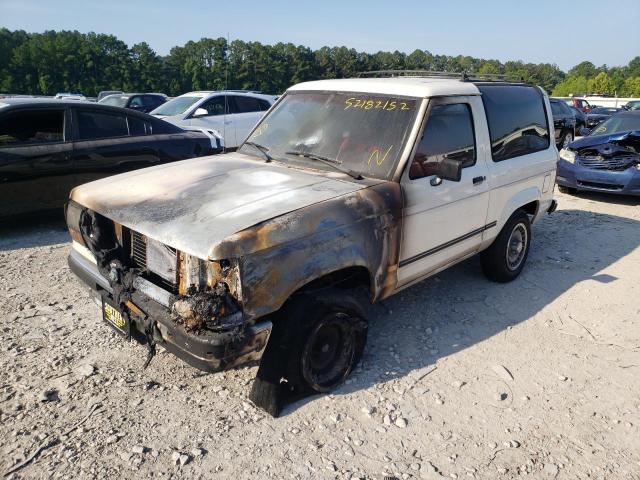 1FMCU12T9KUA91100 - 1989 FORD BRONCO II WHITE photo 2