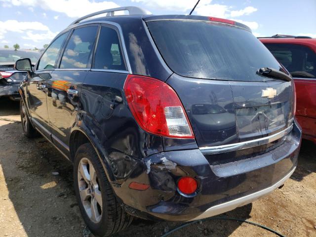 3GNAL3EK8ES596523 - 2014 CHEVROLET CAPTIVA LT BLACK photo 3