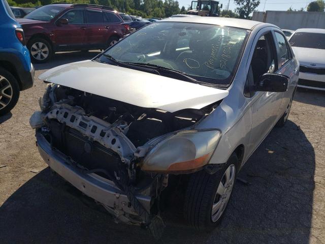 JTDBT923281282448 - 2008 TOYOTA YARIS SILVER photo 2