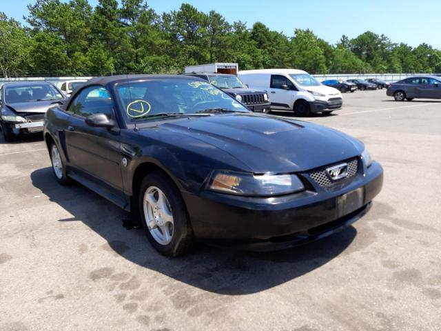 1FAFP44694F192040 - 2004 FORD MUSTANG BLACK photo 1