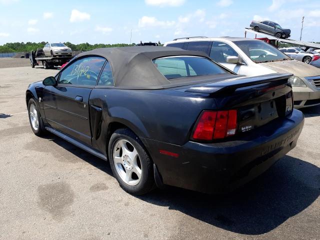 1FAFP44694F192040 - 2004 FORD MUSTANG BLACK photo 3