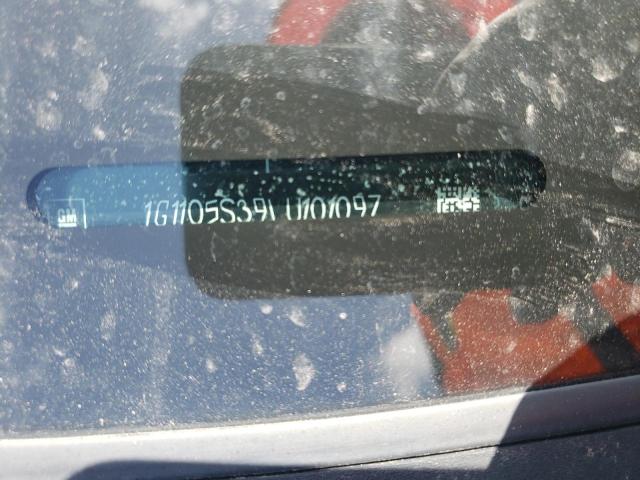 1G1105S39LU101097 - 2020 CHEVROLET IMPALA PRE შავი ფოტო 10