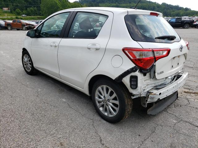 VNKKTUD3XJA095035 - 2018 TOYOTA YARIS L WHITE photo 3