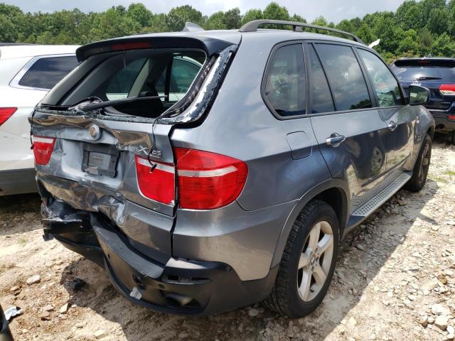 5UXFE435X8L030495 - 2008 BMW X5 GRAY photo 4